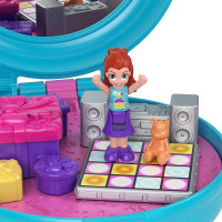 Ігровий набір Polly Pocket Тематичні зачіски блакитний (GVM22-GVM24) Ігровий набір Polly Pocket Тематичні зачіски блакитний (GVM22-GVM24)