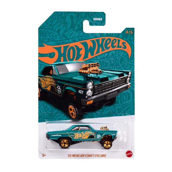 Машинка Hot Wheels Перлисті та хромовані 65 Mercury Comet Cyclone (HDH54-HVW98)