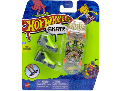 Ігровий набір Hot Wheels Фінгерборд і взуття для пальців Wicked Intruder (HGT46-WI)