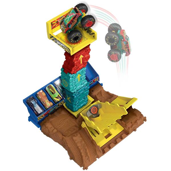 Ігровий набір Hot Wheels Тренувальна арена Руйнівники арен півфінал Неймовірні стрибки (HNB92-HNB94) Ігровий набір Hot Wheels Тренувальна арена Руйнівники арен півфінал Неймовірні стрибки (HNB92-HNB94)