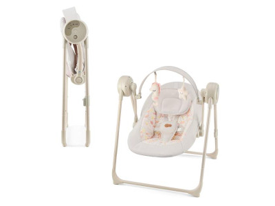 Крісло-гойдалка Kinderkraft Swingee Beige (KBSWIN00BEG0000)