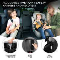 Автокрісло Kinderkraft Comfort Up i-Size зелено-чорний (KCCOUP02GRE0000)