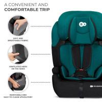 Автокрісло Kinderkraft Comfort Up i-Size зелено-чорний (KCCOUP02GRE0000)