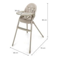 Стільчик для годування Kinderkraft Dinnly Beige (KHDINN00BEG0000)