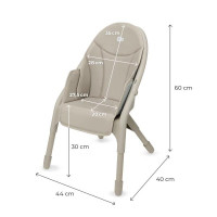 Стільчик для годування Kinderkraft Dinnly Beige (KHDINN00BEG0000)