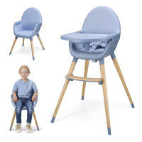 Стільчик для годування 2 в 1 Kinderkraft Fini 2 Nordic Breeze (KHFINI02NOR0000)