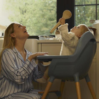 Стільчик для годування 2 в 1 Kinderkraft Fini 2 Nordic Breeze (KHFINI02NOR0000)