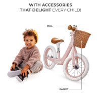 Беговел Kinderkraft Rapid 2 12" рожевий (KRRAPI02PNK0000) Беговел Kinderkraft Rapid 2 12" рожевий (KRRAPI02PNK0000)