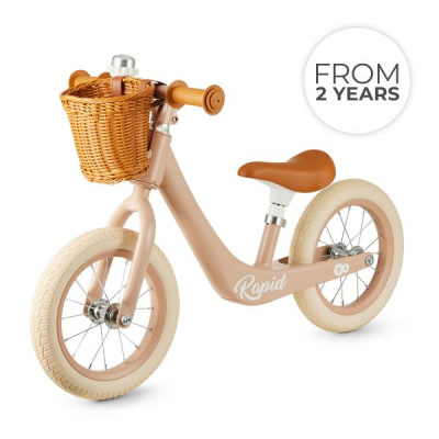 Беговел Kinderkraft Rapid 2 12" рожевий (KRRAPI02PNK0000)