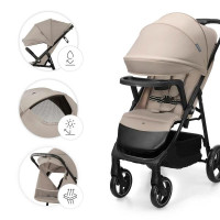 Прогулянкова коляска Kinderkraft Trig 3 Tray Beige (KSTRIG03BEG000T) Прогулянкова коляска Kinderkraft Trig 3 Tray Beige (KSTRIG03BEG000T)