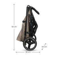 Прогулянкова коляска Kinderkraft Trig 3 Tray Beige (KSTRIG03BEG000T) Прогулянкова коляска Kinderkraft Trig 3 Tray Beige (KSTRIG03BEG000T)