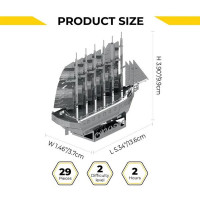 Корабель Великобританія модель SS Great Britain Ship Metal-Time (MT080)