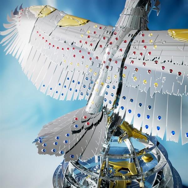 Колекцiйна модель Metal Time Unity Wings Eagle Golden Armor Crystal Edition (MT101SWRSK-GA/READY)