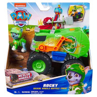 Ігровий набір Paw Patrol Мегаколеса Великий рятувальний автомобіль-трансформер із Рокі (SM17776/6069331) Ігровий набір Paw Patrol Мегаколеса Великий рятувальний автомобіль-трансформер із Рокі (SM17776/6069331)