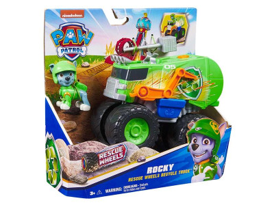 Ігровий набір Paw Patrol Мегаколеса Великий рятувальний автомобіль-трансформер із Рокі (SM17776/6069331) Ігровий набір Paw Patrol Мегаколеса Великий рятувальний автомобіль-трансформер із Рокі (SM17776/6069331)