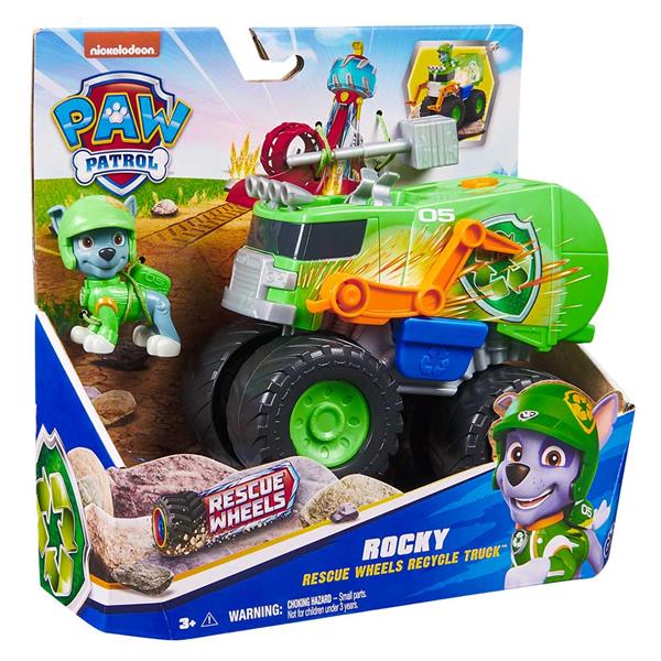 Ігровий набір Paw Patrol Мегаколеса Великий рятувальний автомобіль-трансформер із Рокі (SM17776/6069331) Ігровий набір Paw Patrol Мегаколеса Великий рятувальний автомобіль-трансформер із Рокі (SM17776/6069331)