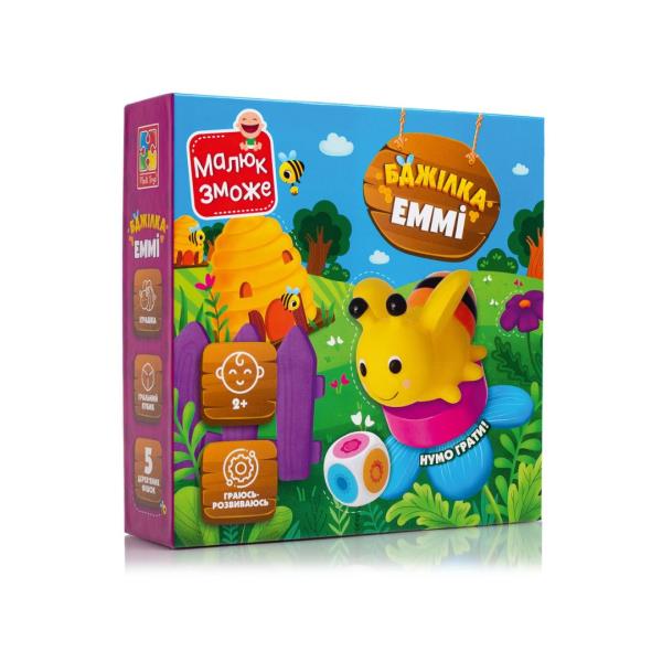 Настільна гра Vladi Toys Бджілка Еммі (VT2100-21) Настільна гра Vladi Toys Бджілка Еммі (VT2100-21)