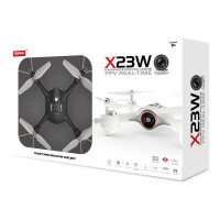 Квадрокоптер Syma з 24 ГГц керуванням та FPV-камерою 21 cм чорний (X23W Black) Квадрокоптер Syma з 24 ГГц керуванням та FPV-камерою 21 cм чорний (X23W Black)