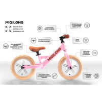 Біговел Miqilong HPA 12" рожевий (ZCY-HPA12-PINK)