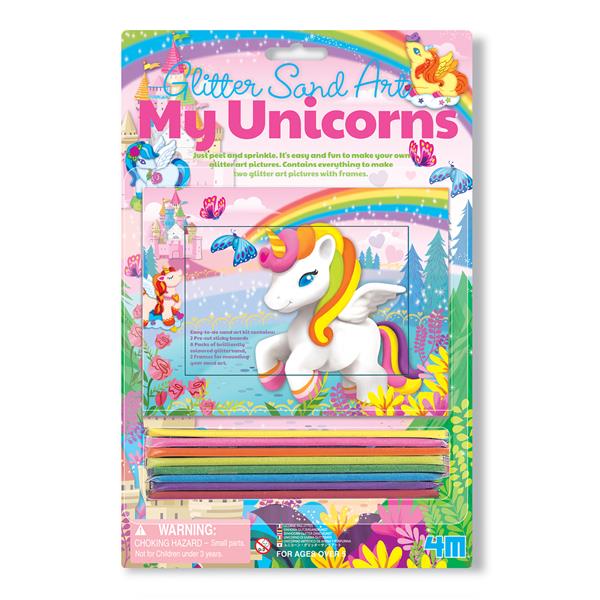 Набір для малювання піском 4M Кольоровий єдиноріг (00-04749)