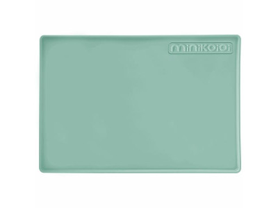 Силіконовий килимок Minikoioi Mat з бортиками 37х25 зелений (101250008)