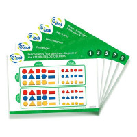 Навчальний набір Gigo Логічні блоки Дьенеша (1027R) Навчальний набір Gigo Логічні блоки Дьенеша (1027R)