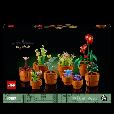 Конструктор LEGO Botanicals Мініатюрні рослини 758 деталей (10329)