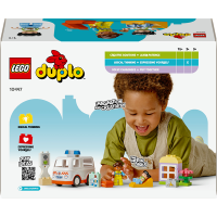 Конструктор LEGO DUPLO Швидка допомога та водій 19 деталей (10447) Конструктор LEGO DUPLO Швидка допомога та водій 19 деталей (10447)