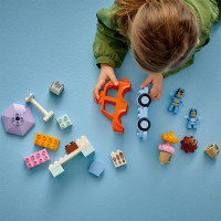 Конструктор LEGO DUPLO Bluey Подорож із морозивом із Блуї 22 деталі (10458)
