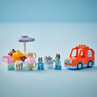 Конструктор LEGO DUPLO Bluey Подорож із морозивом із Блуї 22 деталі (10458)