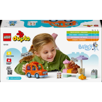 Конструктор LEGO DUPLO Bluey Подорож із морозивом із Блуї 22 деталі (10458)