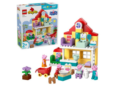 Конструктор LEGO® DUPLO® Пеппа Сімейний будинок 84 Деталі (10467) Конструктор LEGO® DUPLO® Пеппа Сімейний будинок 84 Деталі (10467)