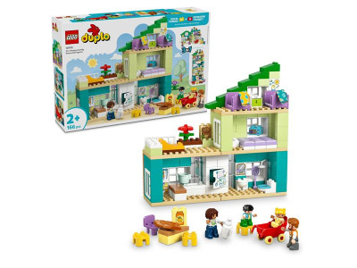 Конструктор LEGO DUPLO Town 3-в-1 Сучасний родинний будинок із фігурками 166 Деталей ( 10470 )