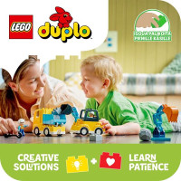 Конструктор LEGO DUPLO Town 3-в-1 Будівельна техніка 22 Деталі (10475)