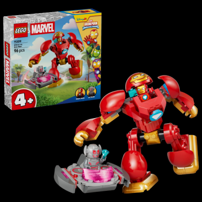 Конструктор LEGO® Marvel Залізна Людина та її неймовірні друзі Альтрон проти Залізної Людини, 96 деталей (11209)