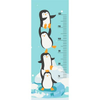 Ростомір-картина за номерами ArtCraft Пінгвінчики 30х80 см (15128-AC)