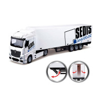 Автомодель Bburago Фура Mercedes-Benz Actros з навантажувачем 1:43 (18-31471)
