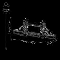 Конструктор LEGO® Architecture Тауерський міст Набір із пам'яткою (21067)