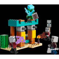 Конструктор LEGO Minecraft Пустельний патруль розбійника 105 деталей (21267)