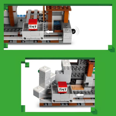 Конструктор LEGO Minecraft Шахта Кайло 530 деталей (21277)