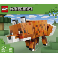 Конструктор LEGO Minecraft Лисиця 497 Деталі (21588)