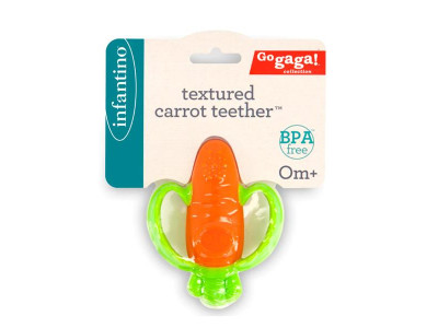 Прорізувач текстурний Infantino Морква (216216I)