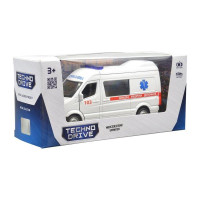Автомодель TechnoDrive Mercedes-Benz Sprinter Швидка допомога 1:32 (250344U) Автомодель TechnoDrive Mercedes-Benz Sprinter Швидка допомога 1:32 (250344U)