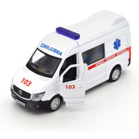 Автомодель TechnoDrive Mercedes-Benz Sprinter Швидка допомога 1:32 (250344U) Автомодель TechnoDrive Mercedes-Benz Sprinter Швидка допомога 1:32 (250344U)