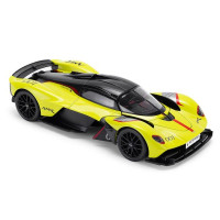 Автомодель - ASTON MARTIN VALKYRIE (жовтий, 1:18)
