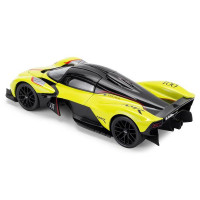 Автомодель - ASTON MARTIN VALKYRIE (жовтий, 1:18)