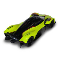 Автомодель - ASTON MARTIN VALKYRIE (жовтий, 1:18)