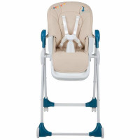 Стільчик для годування Bebe Confort Looky бежевий із синім (2777560210)