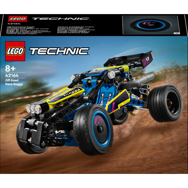 Конструктор LEGO Technic Позашляховик багі для перегонів 219 деталей (42164) Конструктор LEGO Technic Позашляховик багі для перегонів 219 деталей (42164)