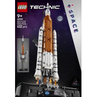 Конструктор LEGO Technic Ракета із системою космічного запуску NASA Artemis 632 Деталі (42221)